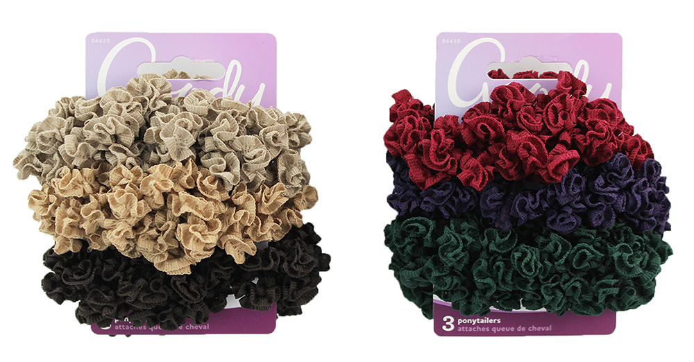 Goody Ouchless Medium Loop Ribbon Scrunchies - 3 Pcs.